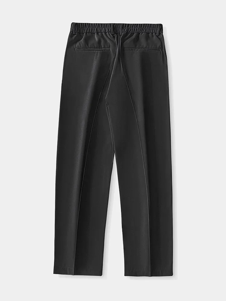 2024 New Summer men PALAZZO PANTS wide chinos wide leg trousers breathable straight loose pants