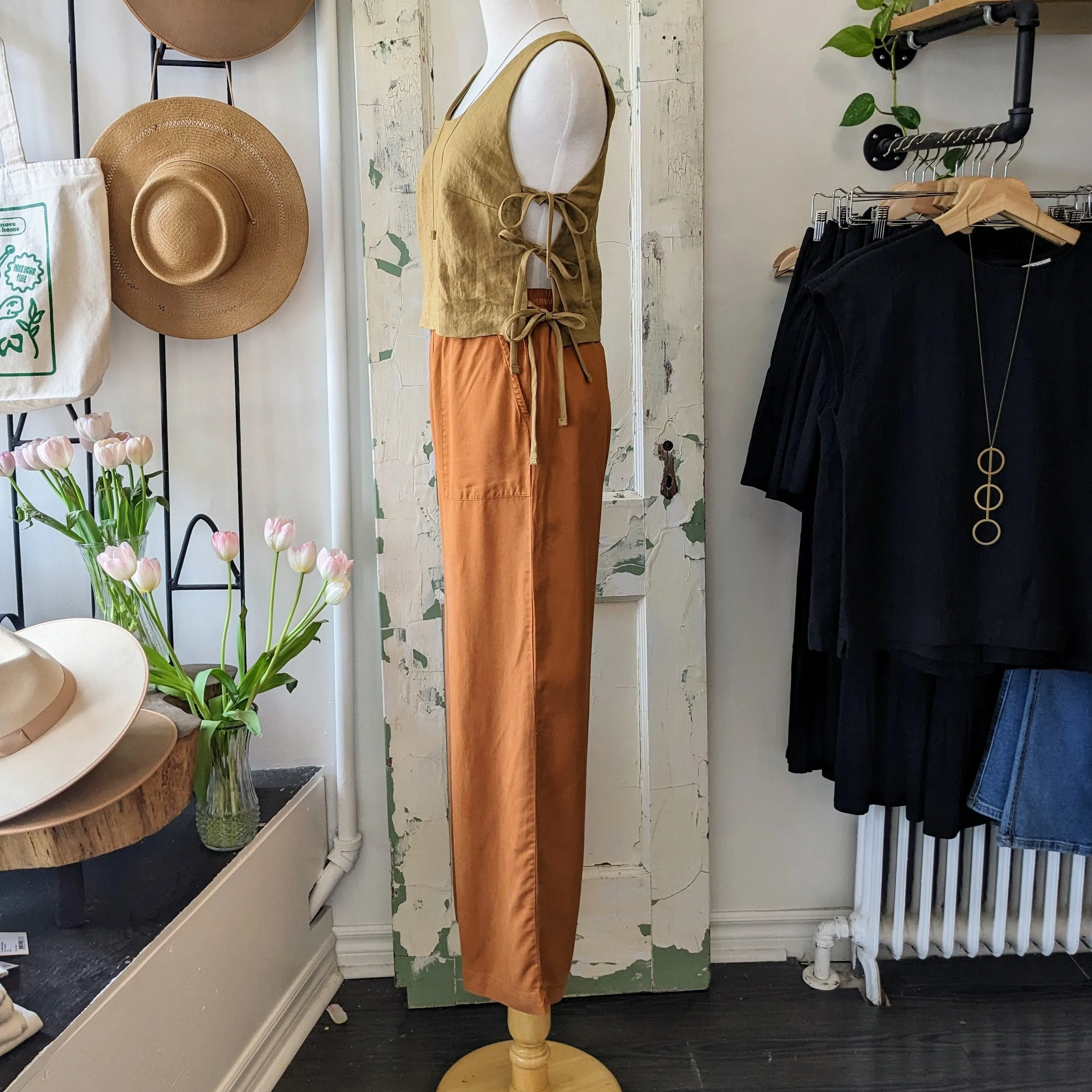 Atelier Reve // Dante Pants Caramel Cafe