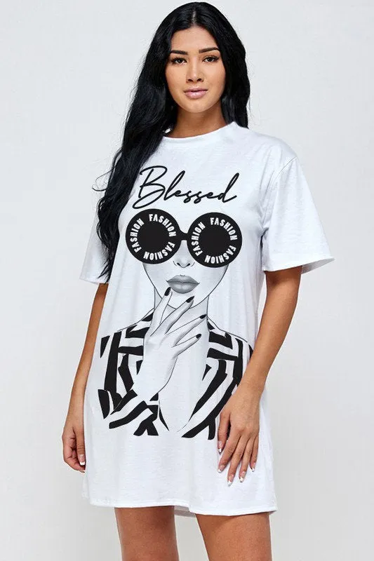 Blessed Fashion T Shirt Dress
