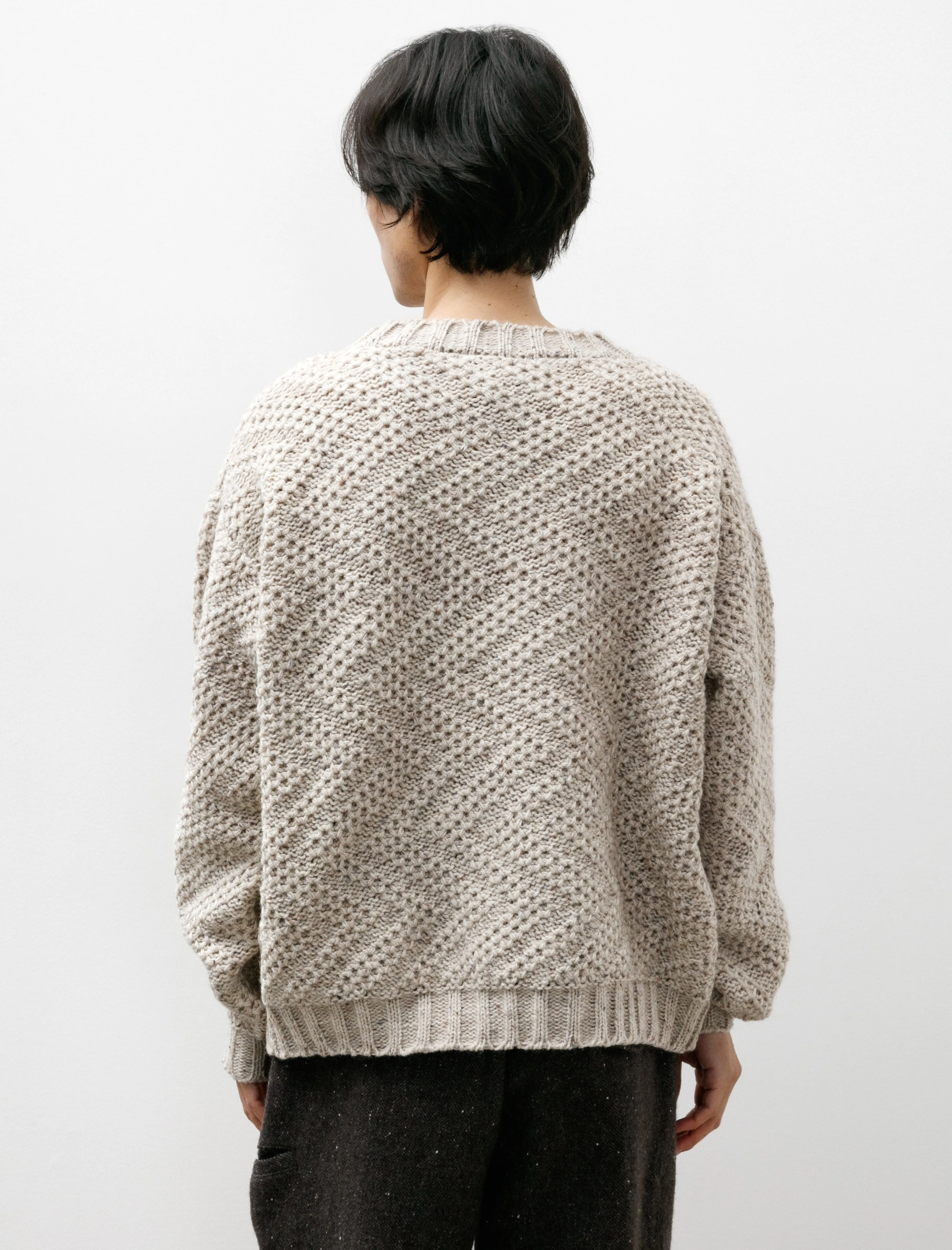 Crew Neck Sweater A Off White