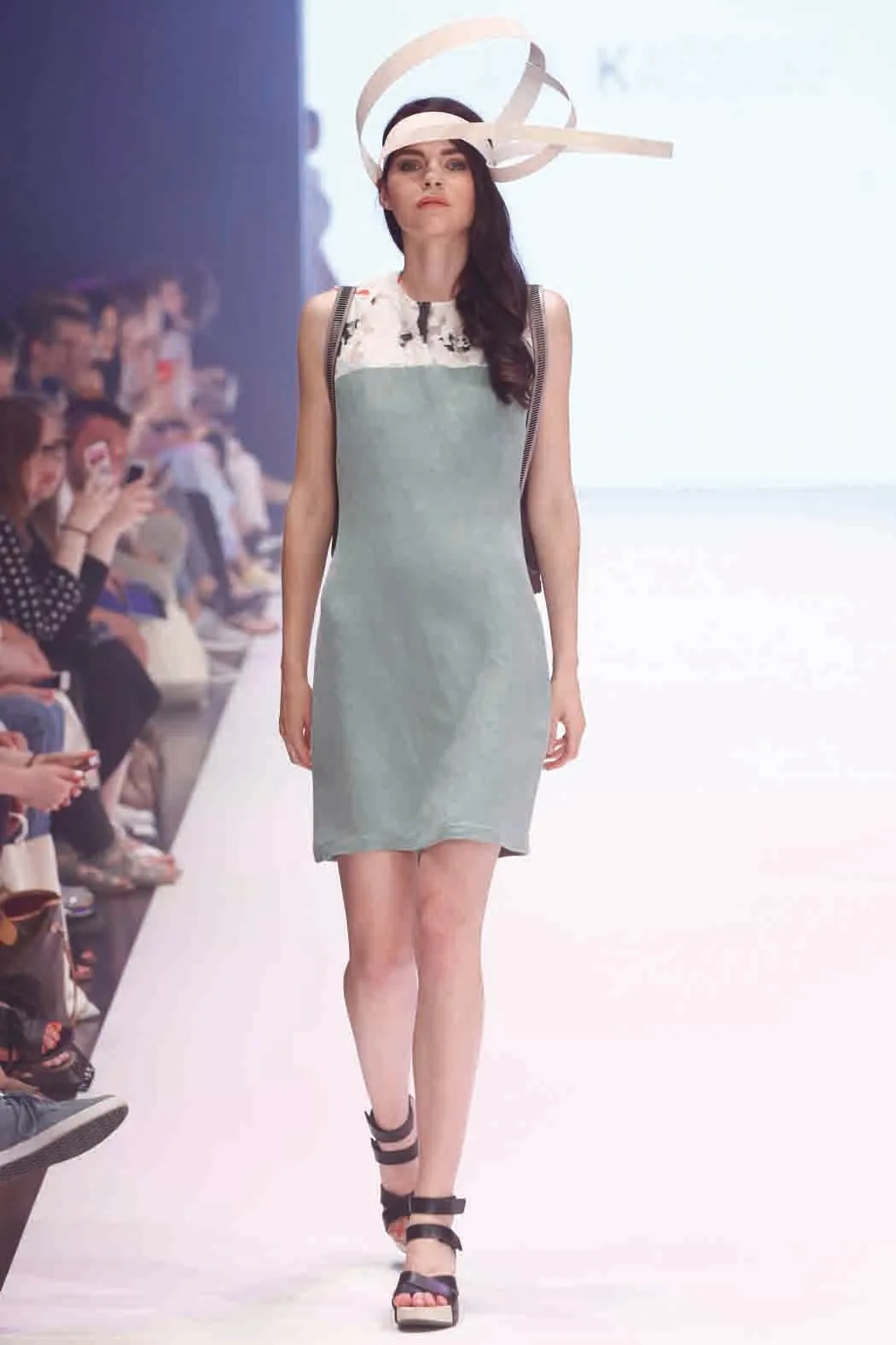 Dress Slim Flower-Green