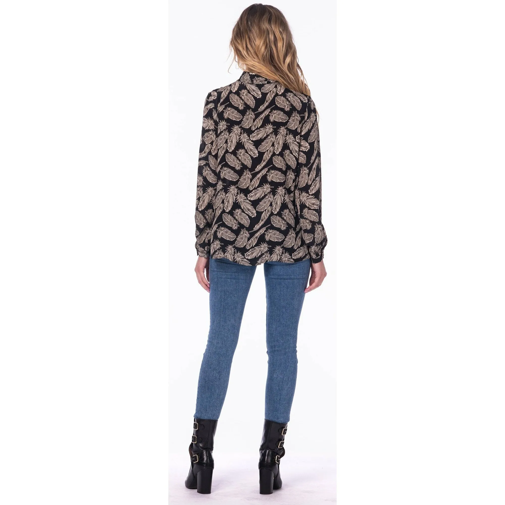Julie Feathers Top