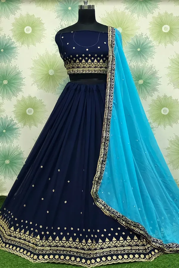 Latest Crop Top Lehenga For Wedding 2022