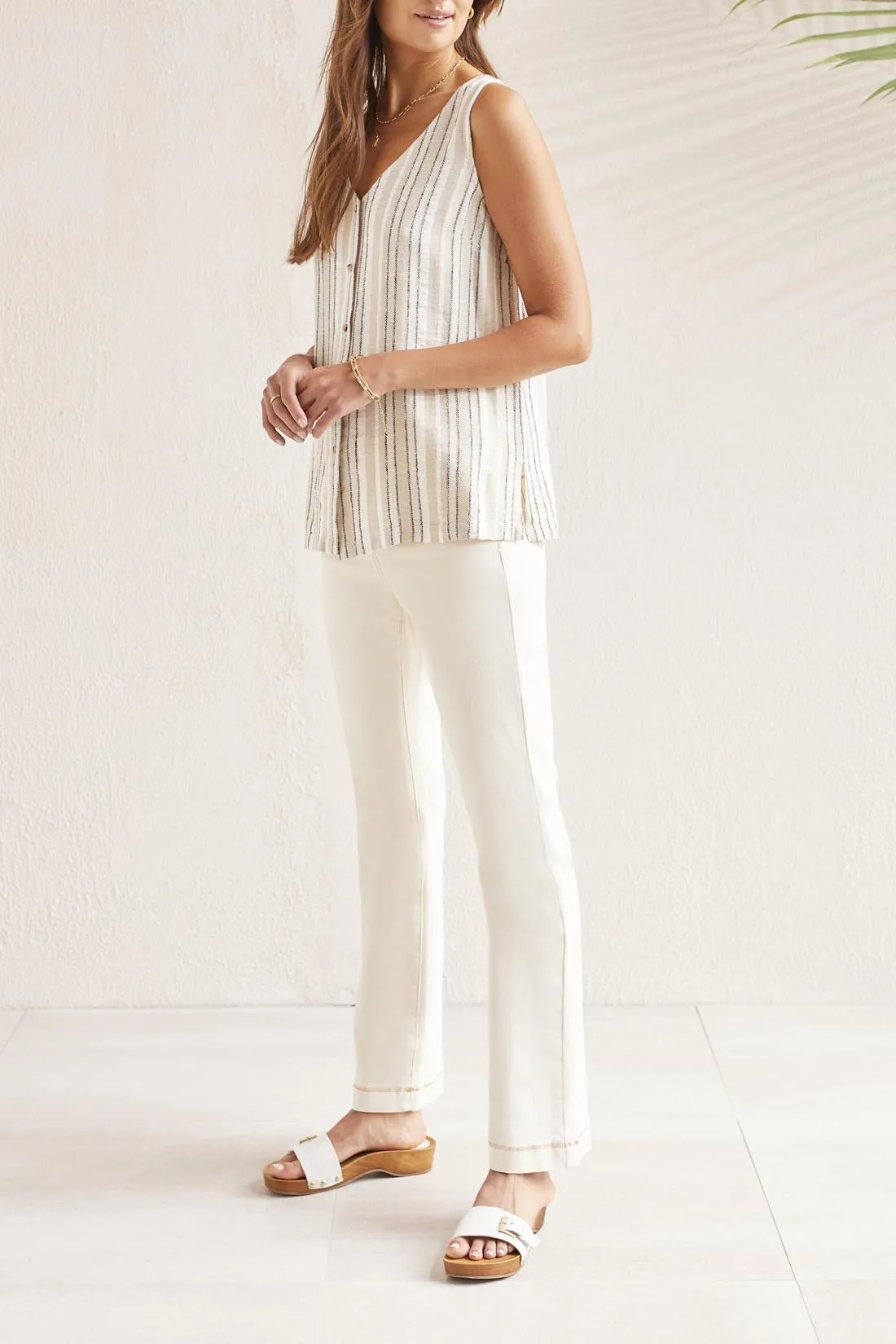 Linen Blend Top
