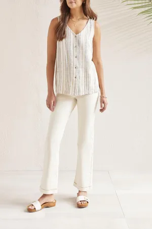 Linen Blend Top