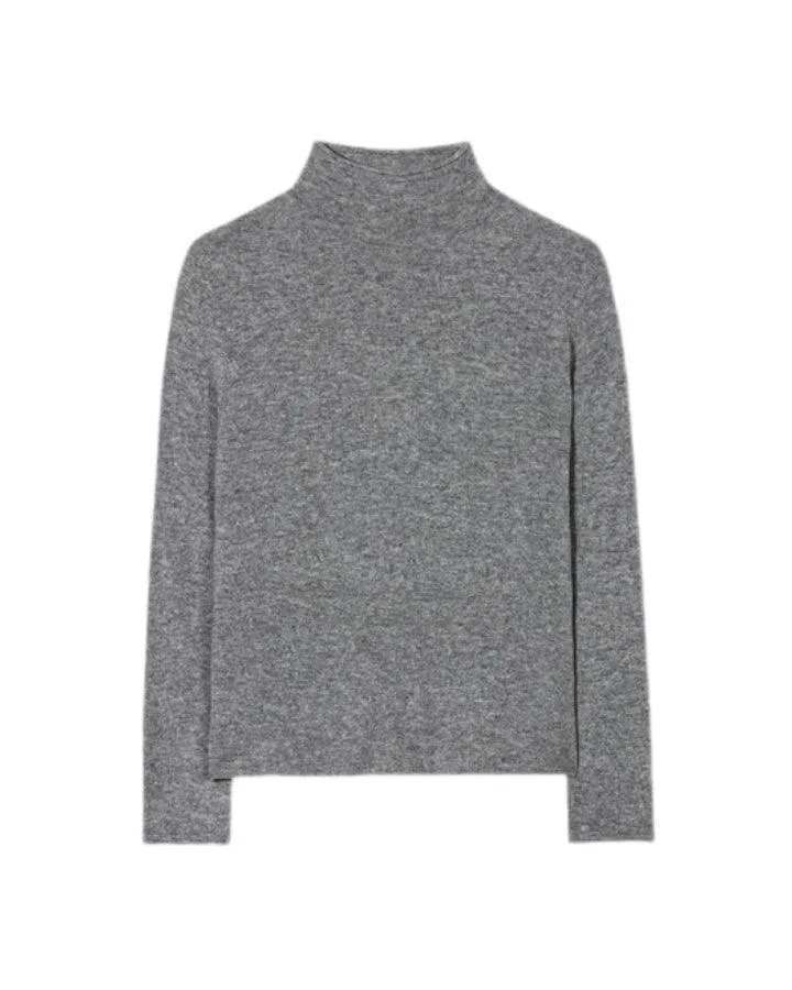 Luisa Cerano Mock Neck Knit Pullover