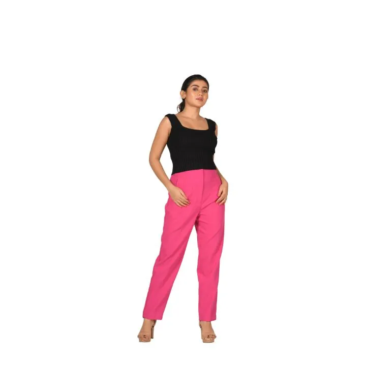 RIB - Textured Square Neck Blouse