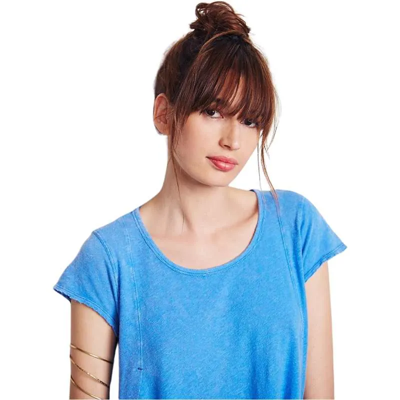 Swing Top Women Short Sleeve T-Shirt Blouse
