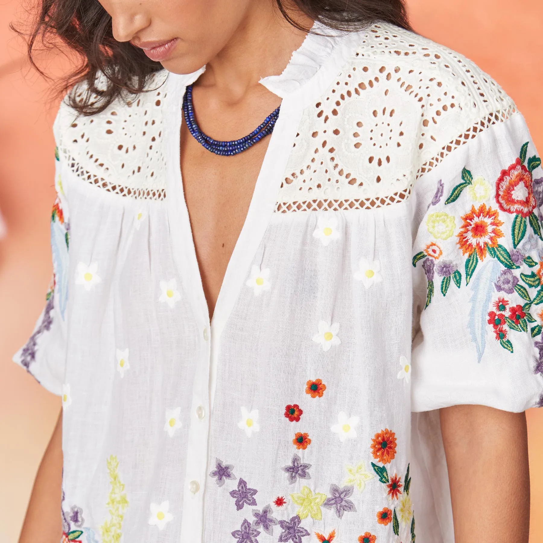 Terrace Vines Top, Petite