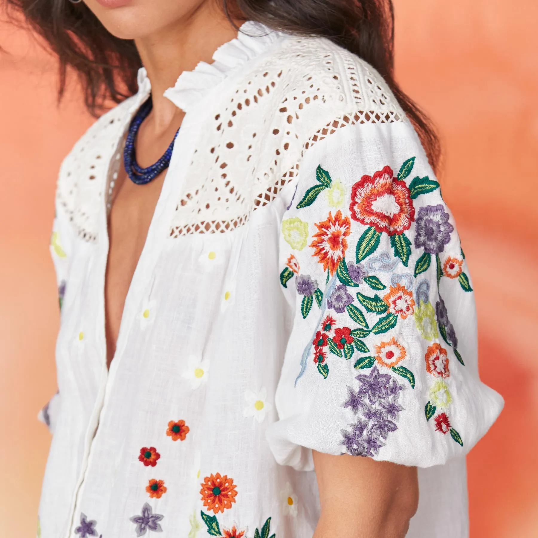 Terrace Vines Top, Petite