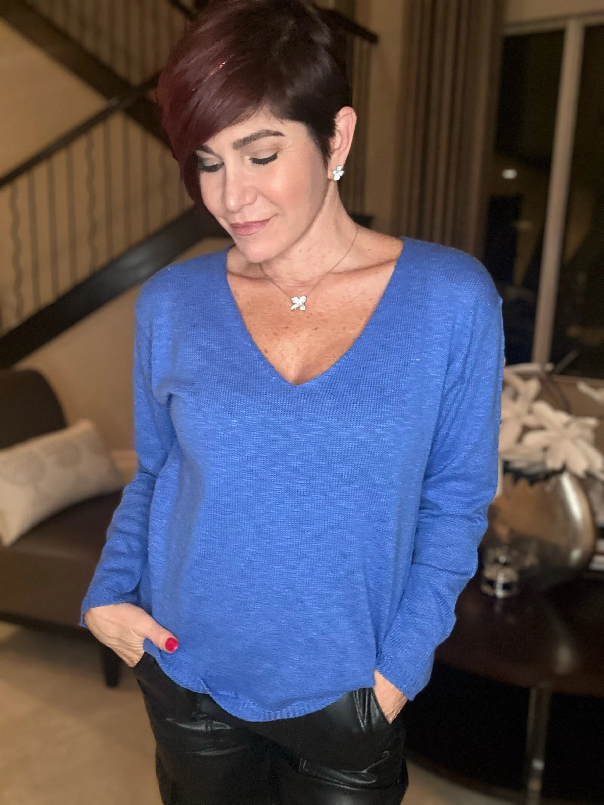 V Neck Sweater