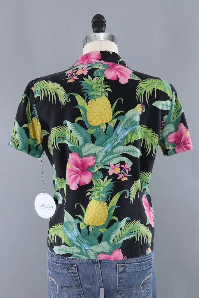 Vintage Tommy Bahama Birds of Paradise Shirt