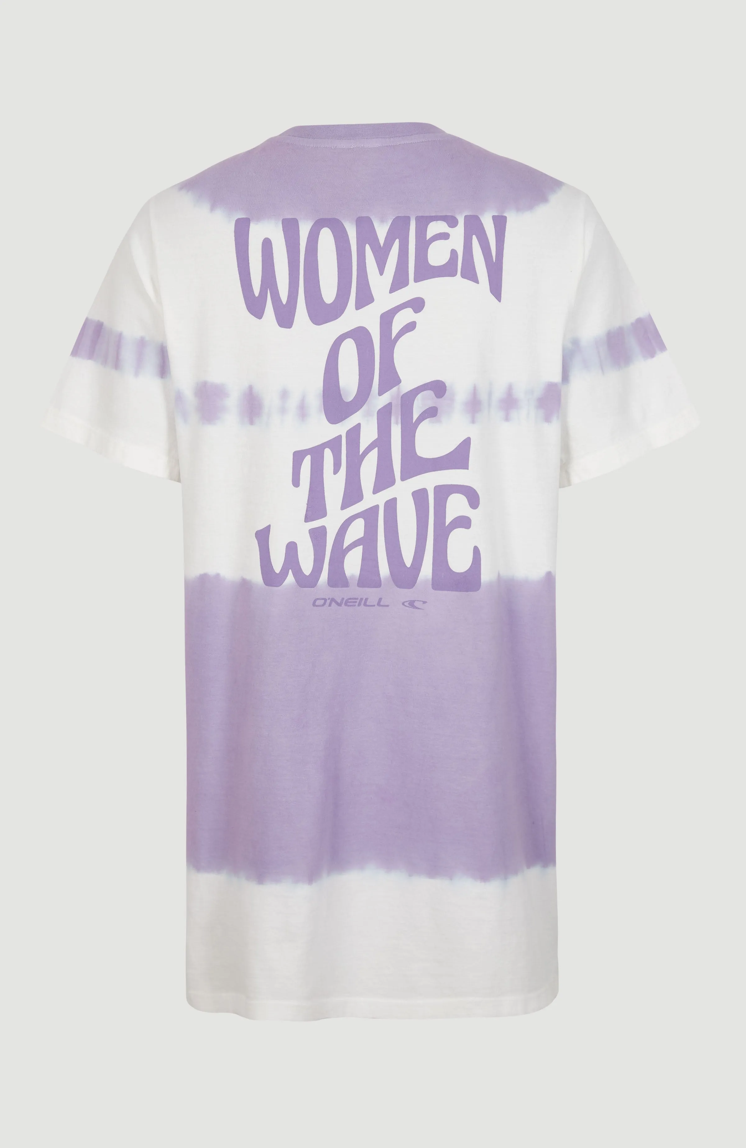 Women Of The Wave T-Shirt Dress | Purple Tie Dye