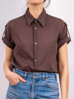 y2k COSTUME NATIONAL button up