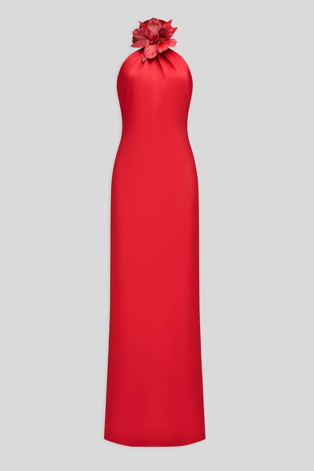 Yulia Gown In Crushed Satin